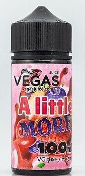 Фото Vegas A Little More Клубничный зефир + лесные ягоды 3 мг 100 мл