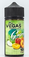 Фото Vegas Grace Яблоко + клубника + персик 1.5 мг 100 мл