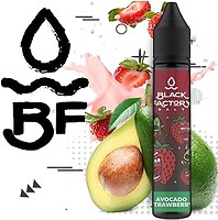 Фото Black Factory Salt Avocado Strawberry Авокадо + клубника 25 мг 30 мл