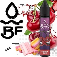 Фото Black Factory Salt Cherry Gum Вишневая жвачка 25 мг 30 мл