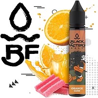 Фото Black Factory Salt Orange Gum Апельсиновая жвачка 25 мг 30 мл